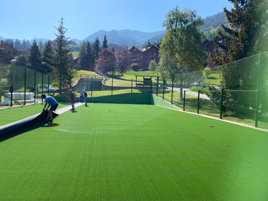 Synthetic Turf Field in Montecampione, Brescia, Italy