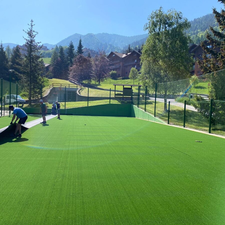 Synthetic Turf Field in Montecampione, Brescia, Italy