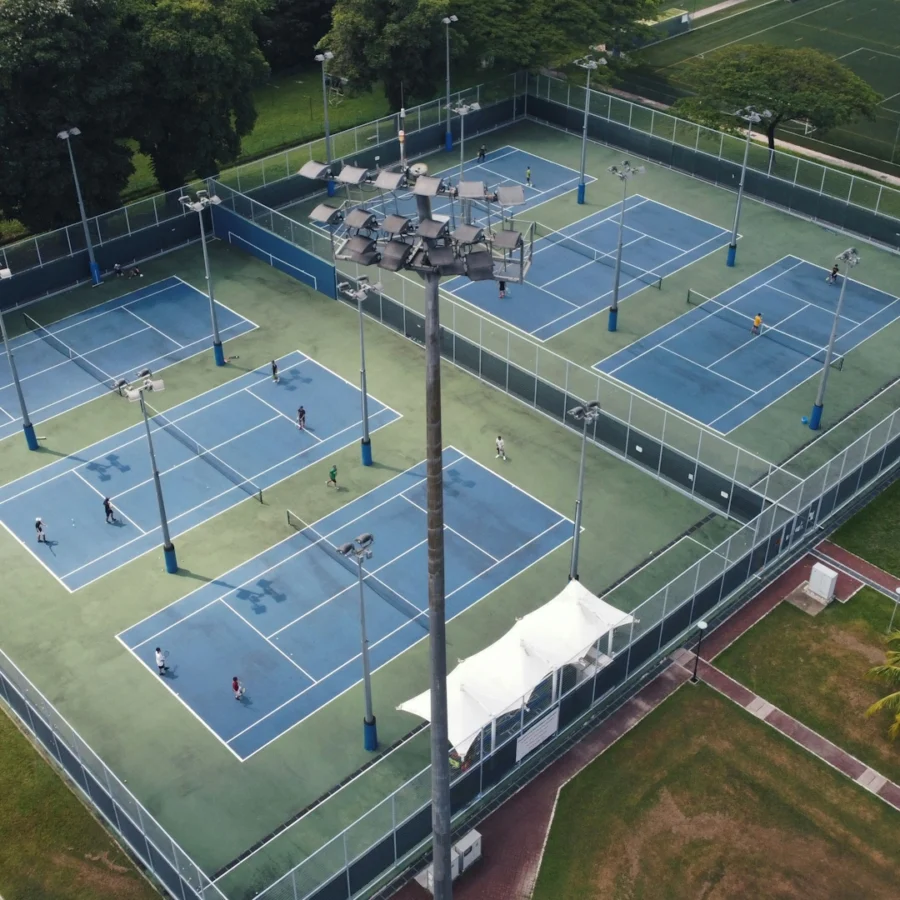 Tennis Court in Tirana, Albania